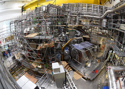 Wendelstein 7-X in June 2015: Commissioning is still under way.