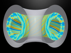 Simulation eines Fusionsplasmas