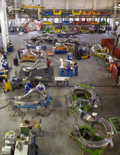 Final production of the magnet coils at Babcock Noell Magnettechnik GmbH in Zeitz