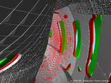 Flux surfaces of Wendelstein 7-X.
