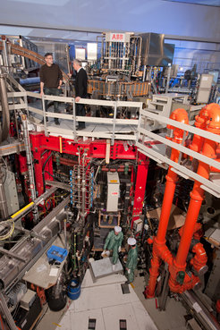Die Fusionsanlage ASDEX Upgrade in Garching