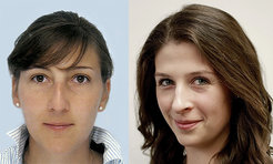 Die beiden IPP-Stipendiatinnen des Helmholtz-Postdoktorandenprogramms 2014, Dr. Sina Fietz und Dr. Josefine Proll.