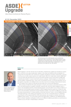 ASDEX Upgrade Letter 20/2019
