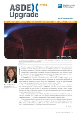 Cover page: ASDEX Upgrade Letter, Nr. 23