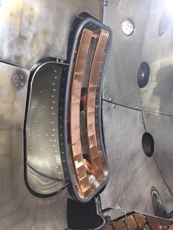 ICRH antenna in the plasma vessel of Wendelstein 7-X
