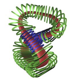 A quasi-isodynamic figure-8 design