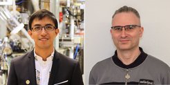 Dr. Pedro Molina from the EPFL in Lausanne (left) was responsible for integrating the Correlation Electron Cyclotron Emission Radiometer (CECE) from MIT into the measurements. Dr. Carsten Lechte from the University of Stuttgart (right) carried out important work to make GENE results comparable with those from the ASDEX Upgrade measurements.