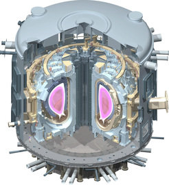 Schematische Darstellung des Experimentalreaktors